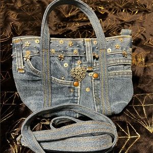 Denim y2k bag